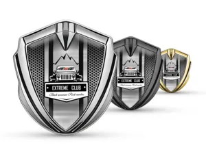 Emblem Fender Badge Racing Look Shiny